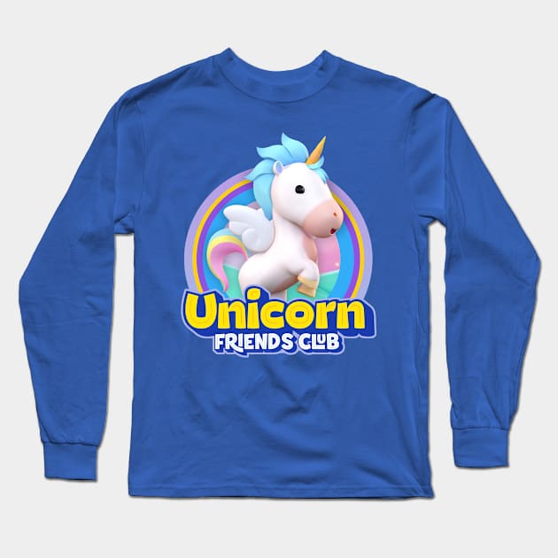 Baby Unicorn Long Sleeve T-Shirt by Puppy & cute